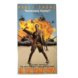 In The Army Now VHS 1994 Pauly Shore Comedy PG Hollywood Pictures